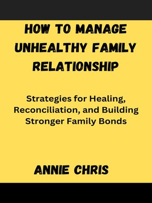 cover image of HOW TO MANAGE UNHEALTHY FAMILY RELATIONSHIP